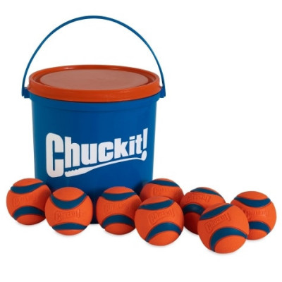 Chuckit! Juguete Bucket With Ultra Ball Medium Pack X8 Chuckit - 1