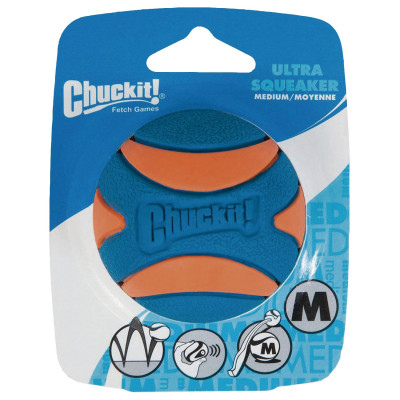 Chuckit! Juguete Ultra Squeaker Ball Medium 1-Pack Chuckit - 1