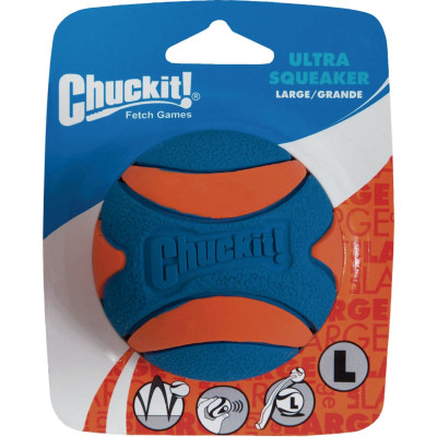 Chuckit! Juguete Ultra Squeaker Ball Large 1-Pack Chuckit - 1