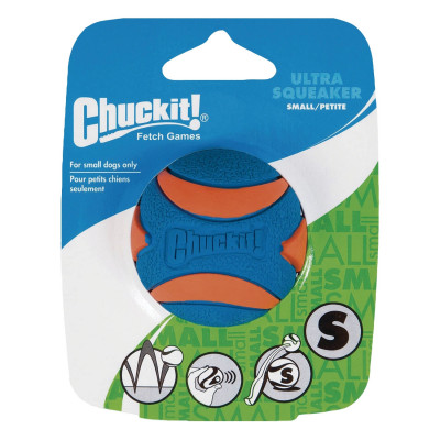 Chuckit! Juguete Ultra Squeaker Ball Small 1-Pack Chuckit - 1