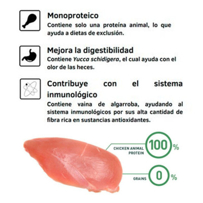 Alimento para Gatos Adultos Esterilizado Bravery Pollo 7 Kg Bravery - 2