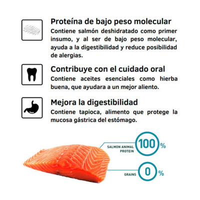 Alimento para Gatos Adultos Esterilizado Bravery Salmón 2 Kg Bravery - 2