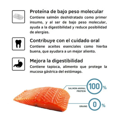 Alimento para Perros Raza Pequeña Puppy Bravery Salmón 2Kg Bravery - 2
