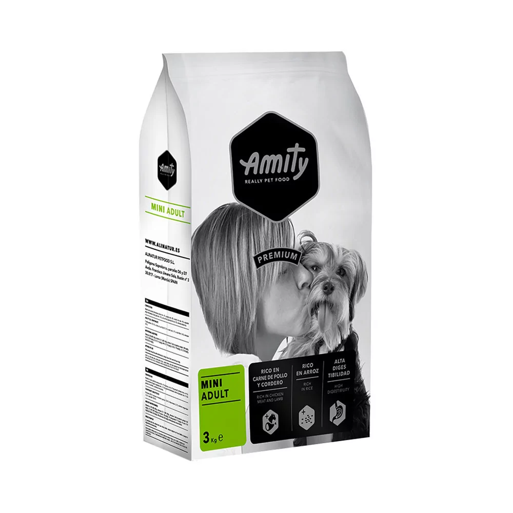 Amity Premium para Perros Mini Adulto 3Kg Amity - 1
