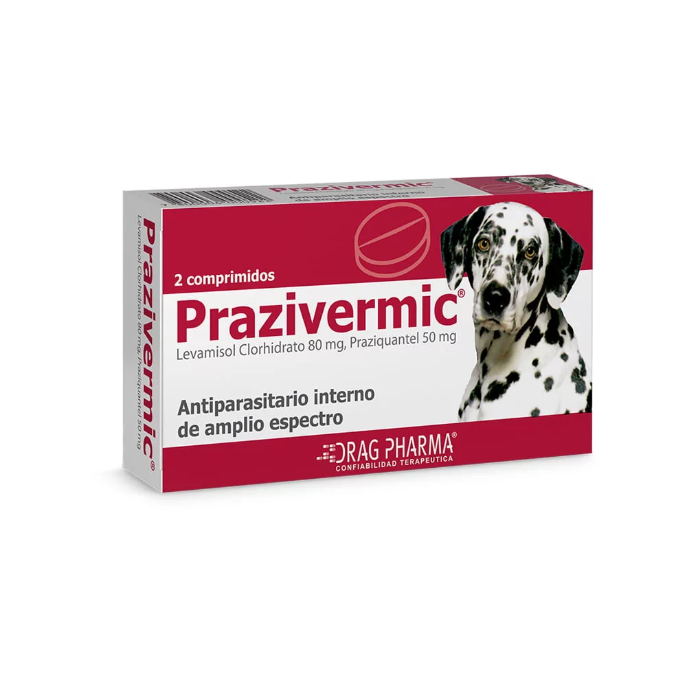 Prazivermic Comprimidos Drag Pharma - 1