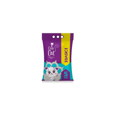 Cute Cat Basic Arena Para Gato 5 kg Cute Cat - 1