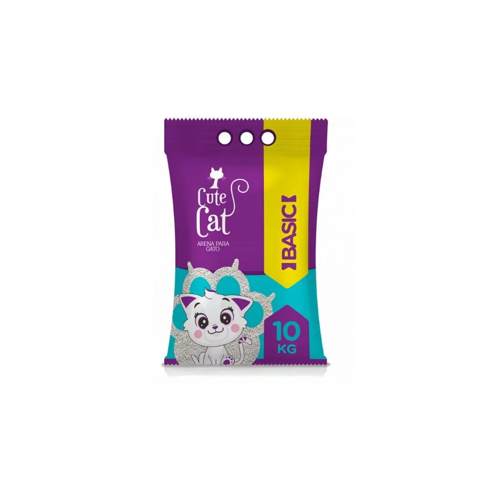 Cute Cat Basic Arena Para Gato 10 kg Cute Cat - 1