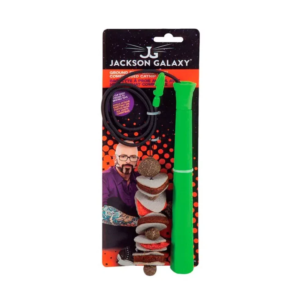 J. Galaxy Varita telescópica con juguete de hierba gatera Jackson Galaxy - 1