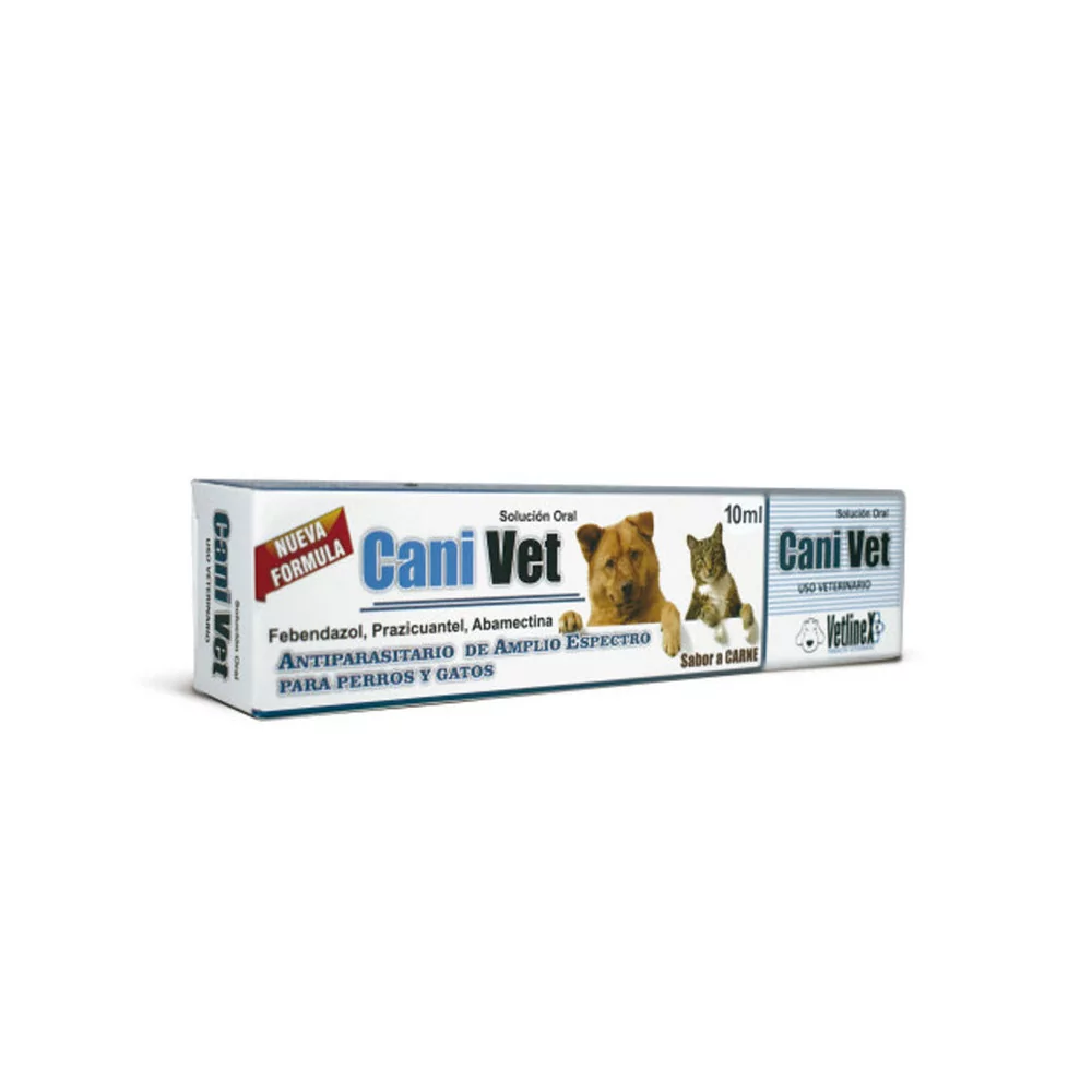Antiparasitario Canivet Jeringa 10 ml Vetlinex - 1