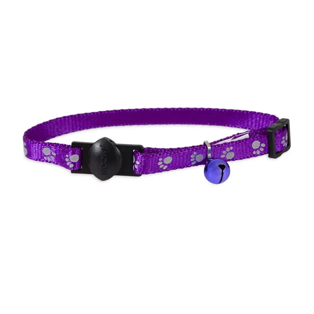Petmate Collar Ajustable Morado con Pata Reflectiva PETMATE - 1 Petmate Collar Ajustable Morado con Pata Reflectiva PETMATE - 1