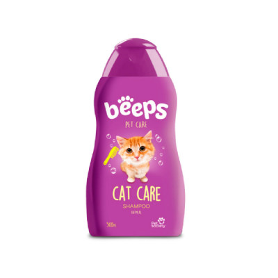 BEEPS CAT CARE SHAMPOO X 502 ML/17 OZ Pet Society - 1