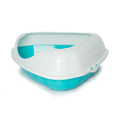 Bandeja De Arena De Esquina Celeste – Gardner Pet Group GARDNER PET GROUP - 2