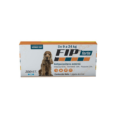 Antipulgas F.I.P. Forte para perros de 9 a 24kg F.I.P Forte - 1