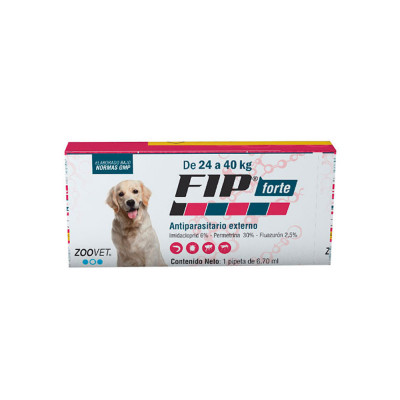 Antipulgas F.I.P. Forte para perros de 24 a 40kg F.I.P Forte - 1