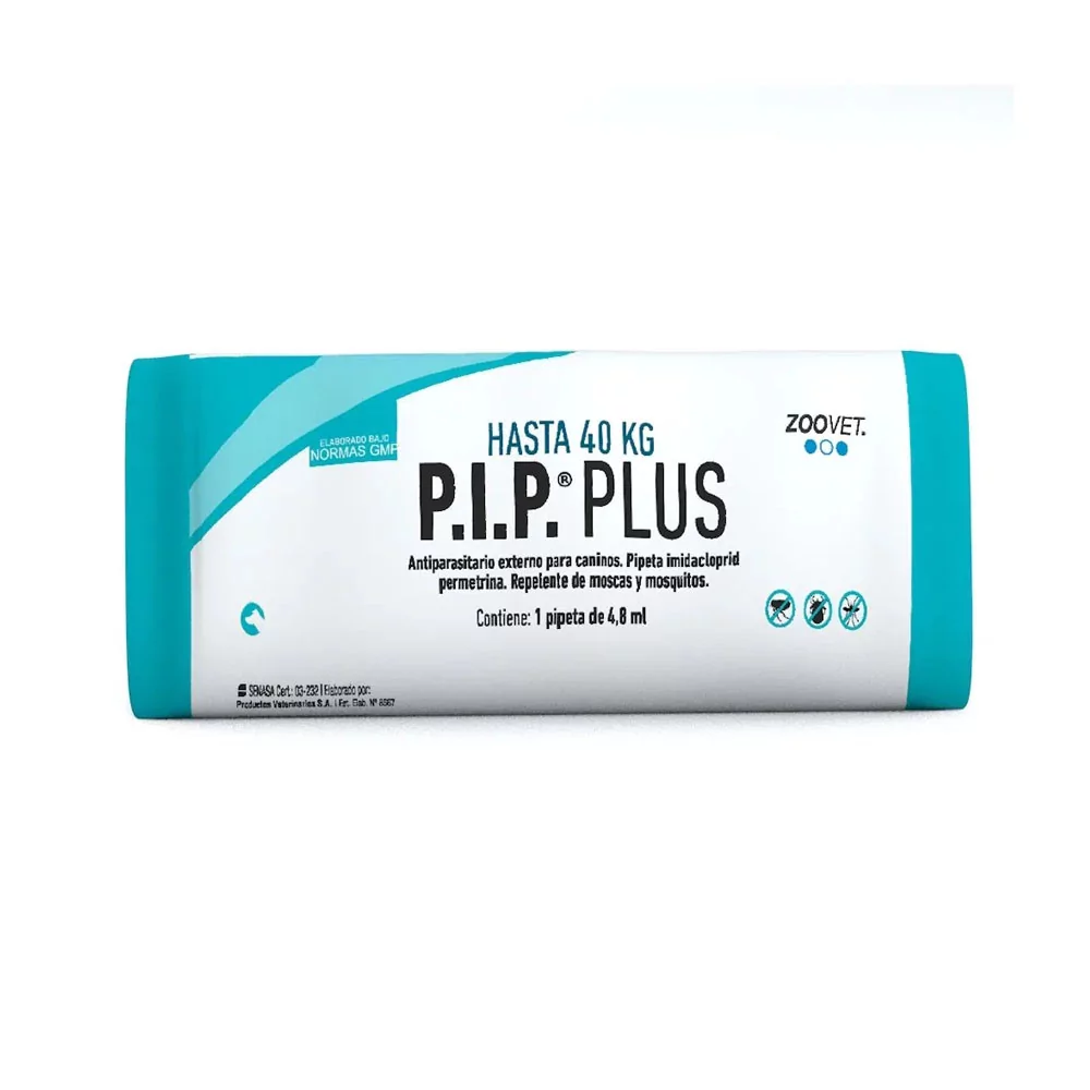 Antipulgas P.I.P. Plus para perros de 25 a 40kg P.I.P. PLUS - 1
