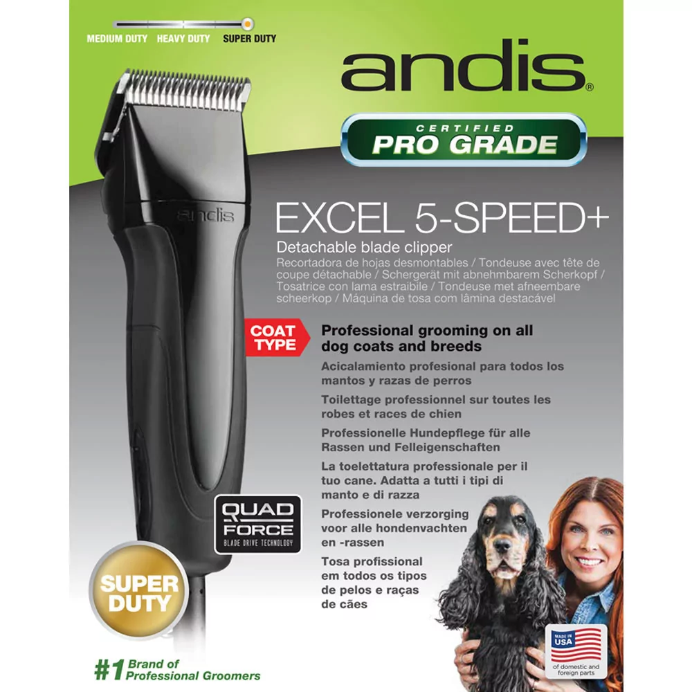 Andis Cortadora Excel 5 Speed 5 Velocidades Andis - 2