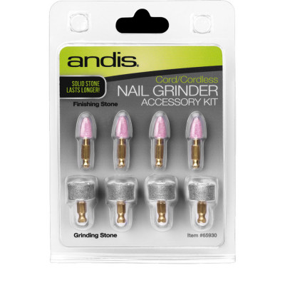 Kit de Piedras de Repuesto para Lima de Uñas Andis de 2 Vel