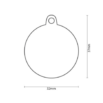 My Family Black Big Circle Bone My Family - 1