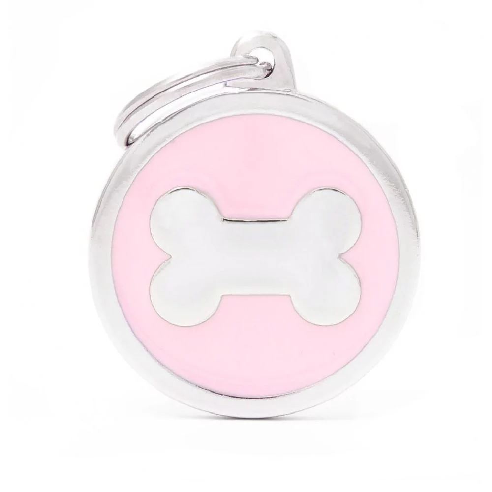 My Family Pink Big Circle Bone My Family - 2