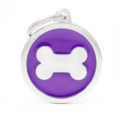 My Family Purple Big Circle Bone My Family - 2