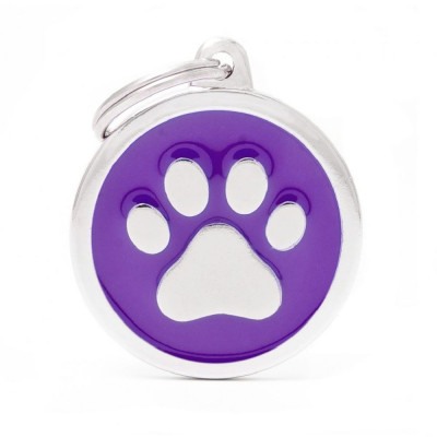 My Family Purple Big Circle Paw My Family - 1