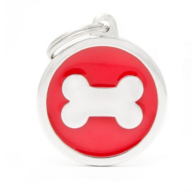 My Family Red Big Circle Bone My Family - 2