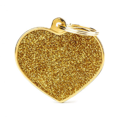 My Family Big Heart Glitter Gold My Family - 2