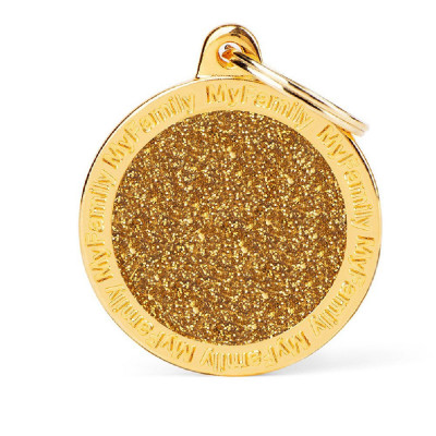 My Family Big Circle Glitter Gold My Family - 2