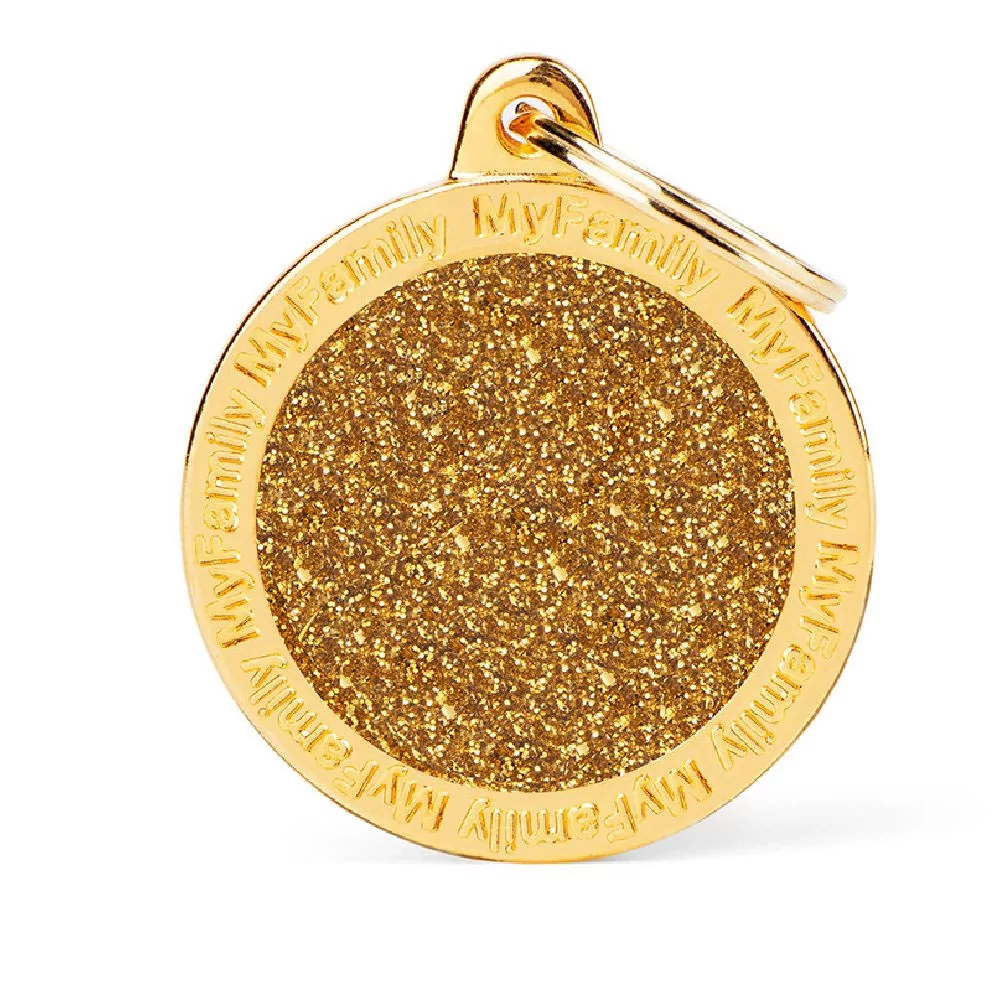 My Family Big Circle Glitter Gold My Family - 2