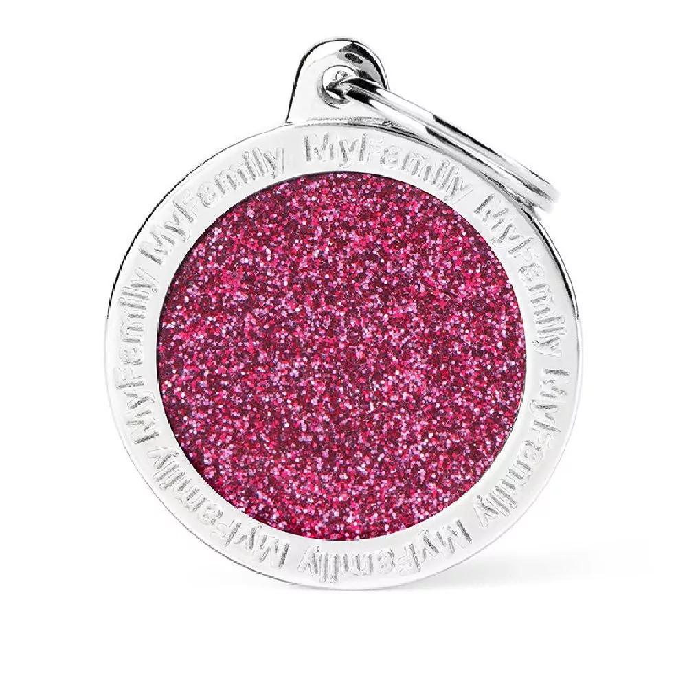My Family Big Circle Glitter Pink My Family - 2