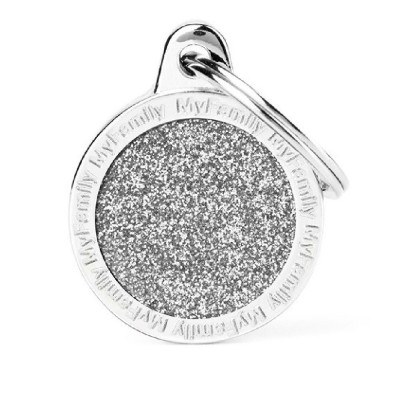 My Family Small Circle Glitter Grey My Family - 2