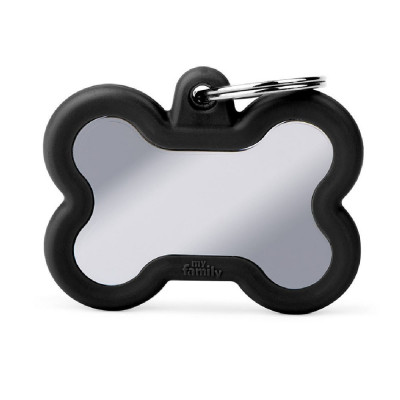 My Family Chromed Bone With Black Rubber My Family - 1