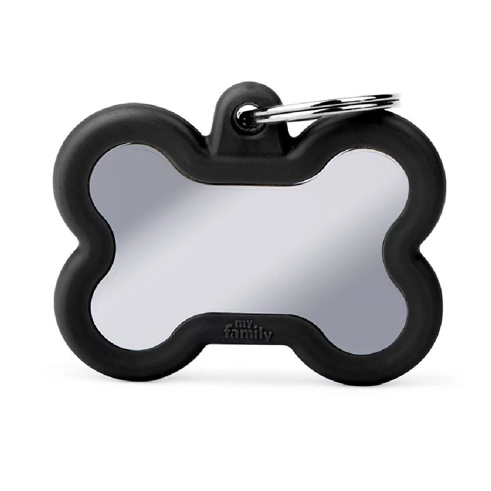 My Family Chromed Bone With Black Rubber My Family - 1