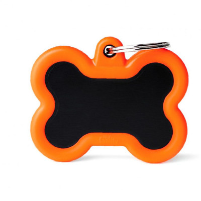 My Family Aluminio Black Bone Whit Orange Rubber My Family - 2