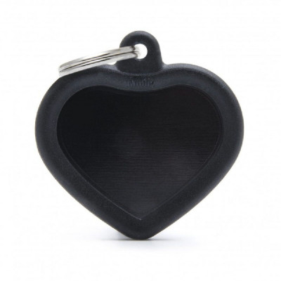 My Family Aluminio Black Heart Whit Black Rubber My Family - 2