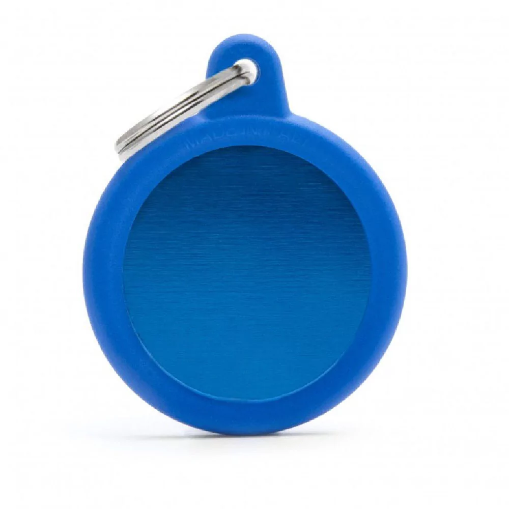 My Family Aluminio Blue Circle Whit Blue Rubber My Family - 1