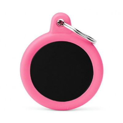My Family Aluminio Black Circle Whit Pink Rubber My Family - 1