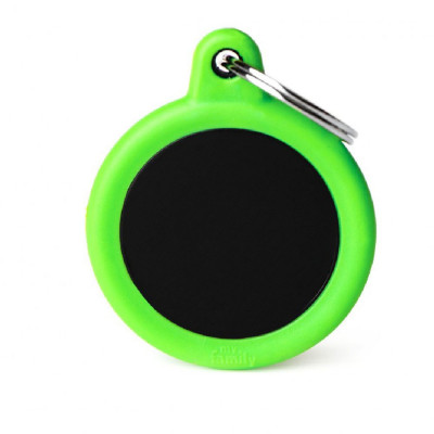 My Family Aluminio Black Circle Whit Green Rubber My Family - 1
