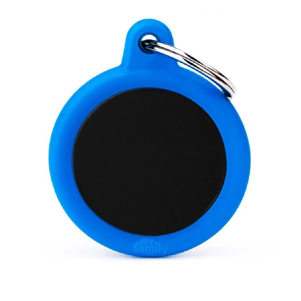 My Family Aluminio Black Circle Whit Blue Rubber My Family - 2