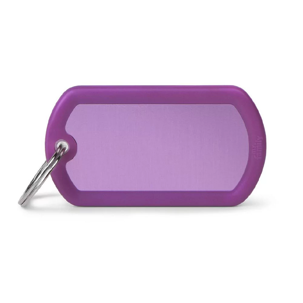 My Family Aluminio Purple Military Whit Purple Rubber My Family - 1