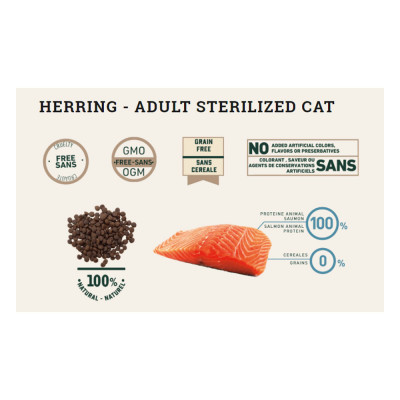 Alimento Bravery Herring Gatos Adultos Esterilizados 7Kg Bravery - 2