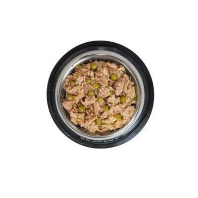 Bravery Lomo de Atún y Guisantes Gato Adulto Lata 70gr x 12und Bravery - 2