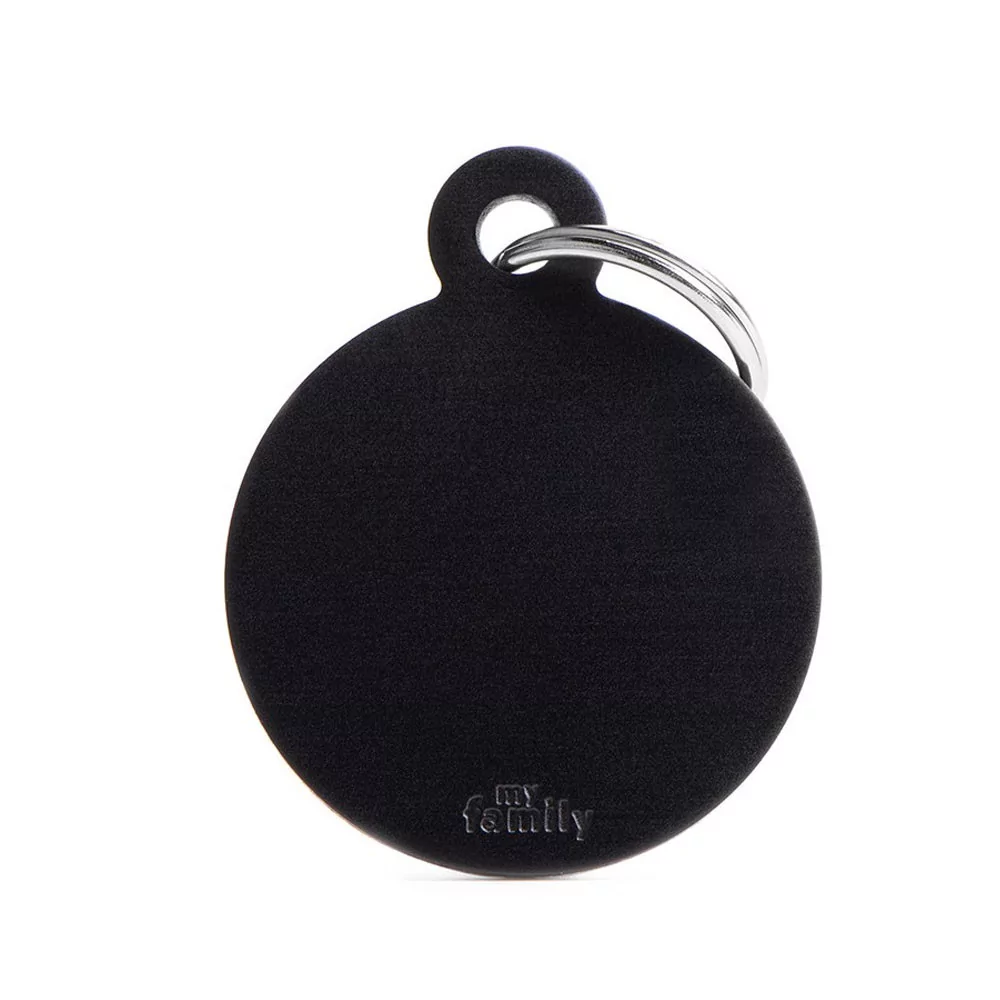 My Family Big Round Aluminum Black My Family - 2