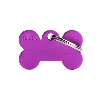 My Family Small Bone Aluminum Purple My Family - 1