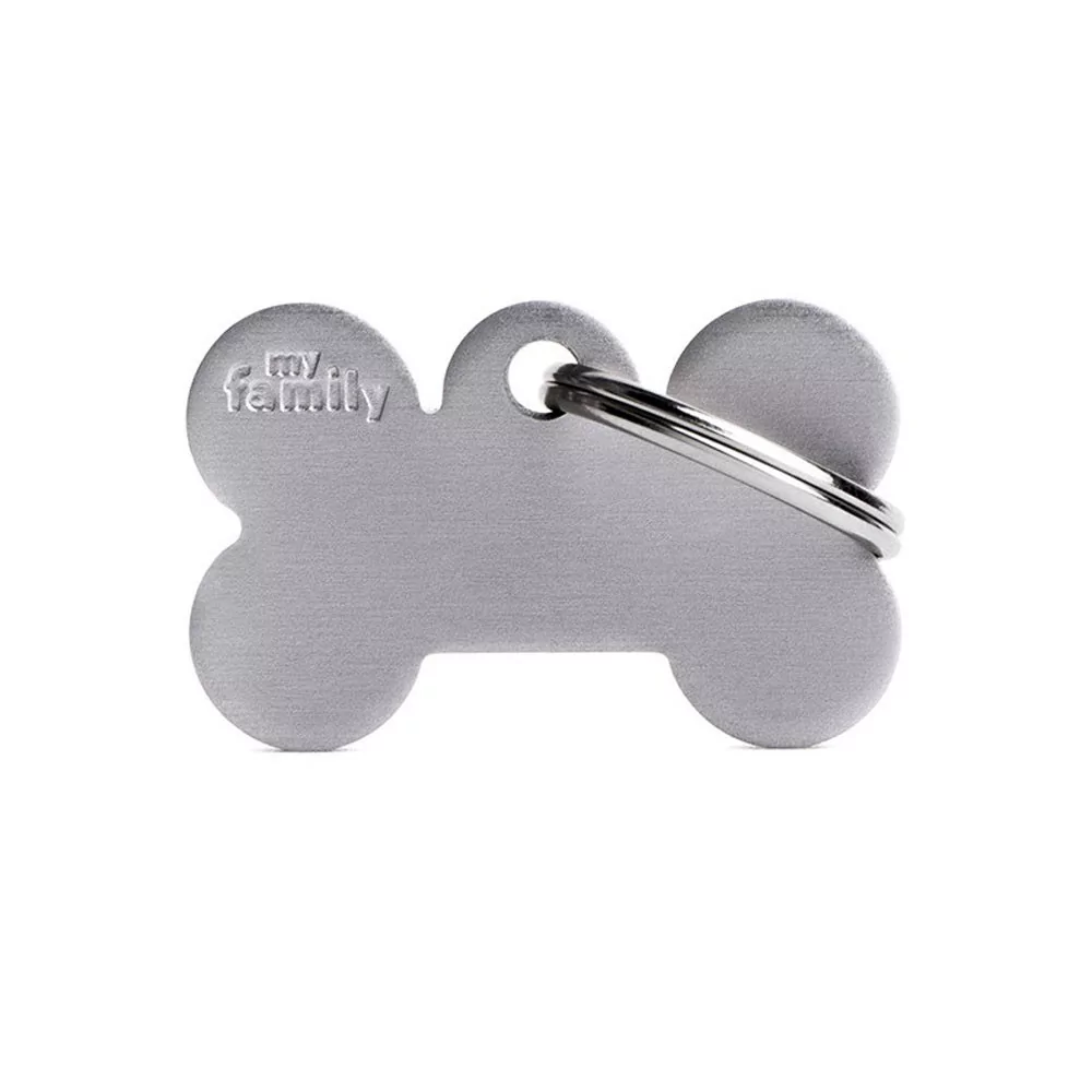 My Family Small Bone Aluminum Grey My Family - 1