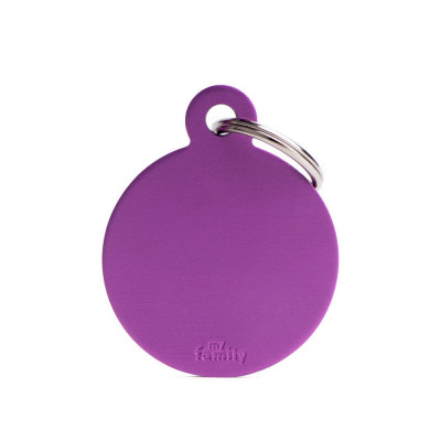 My Family Big Round Aluminum Purple My Family - 2