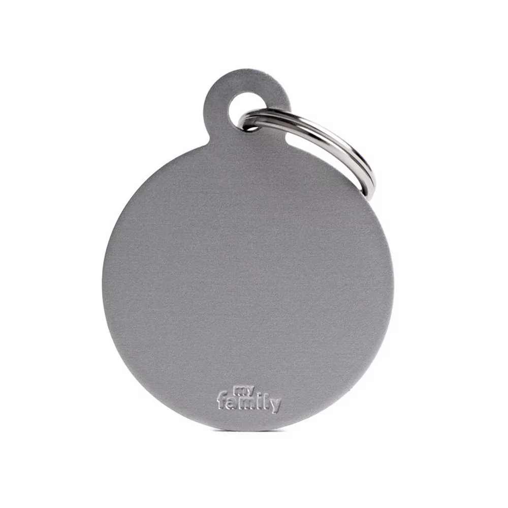 My Family Big Round Aluminum Grey My Family - 1