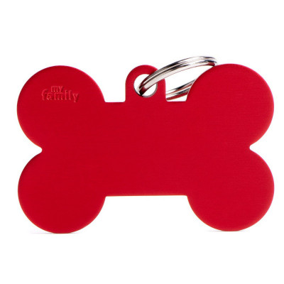 My Family Red Xl Aluminum Bone My Family - 2