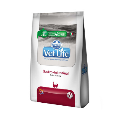 Vet Life Natural Gastro-Intestinal para Gatos 2 Kg VetLife - 1