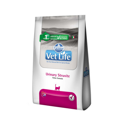 Vet Life Natural Urinario Estruvita para Gatos 2kg VetLife - 1